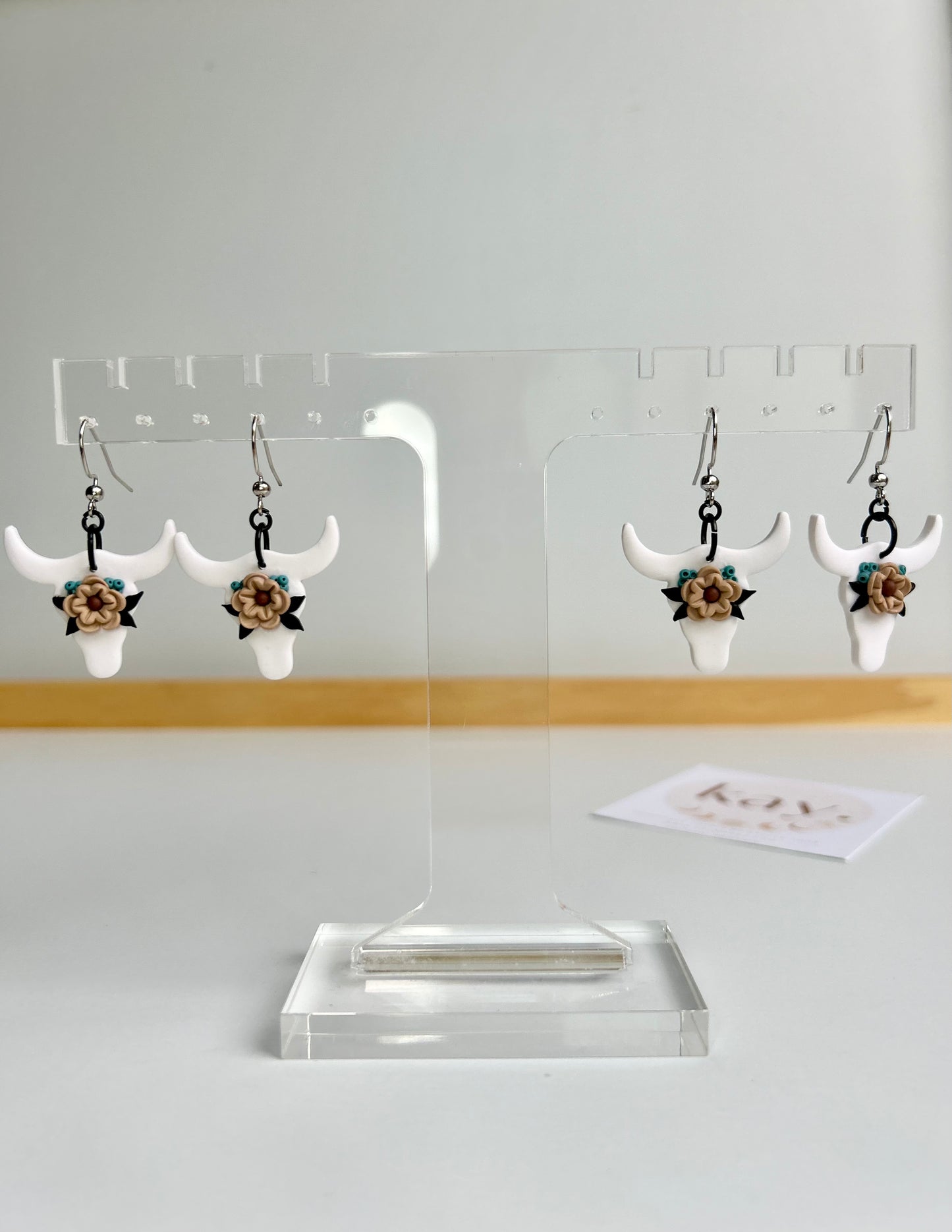 BullSkulls with Flowers