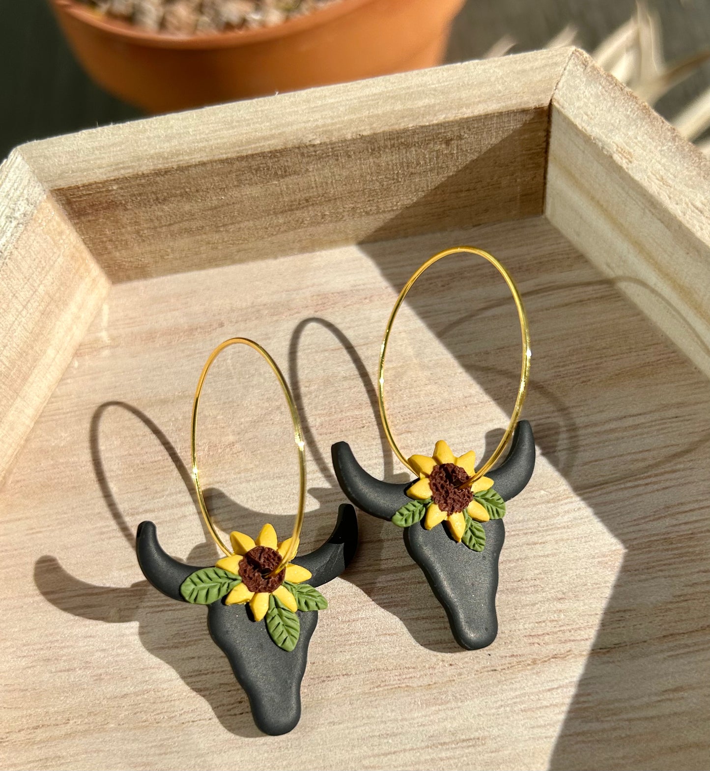 BullSkulls with Flowers